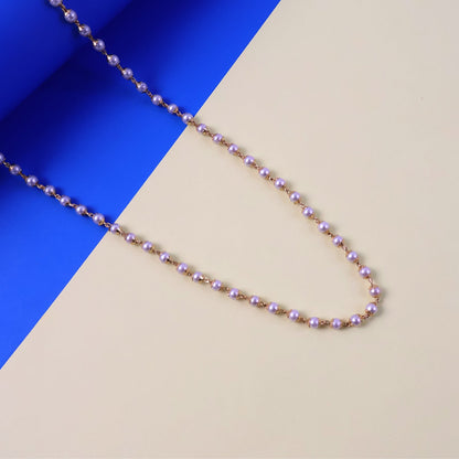 Stylish gold chain necklace        
